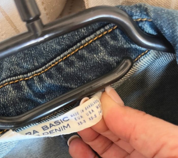 Veste jean Zara - photo numéro 6