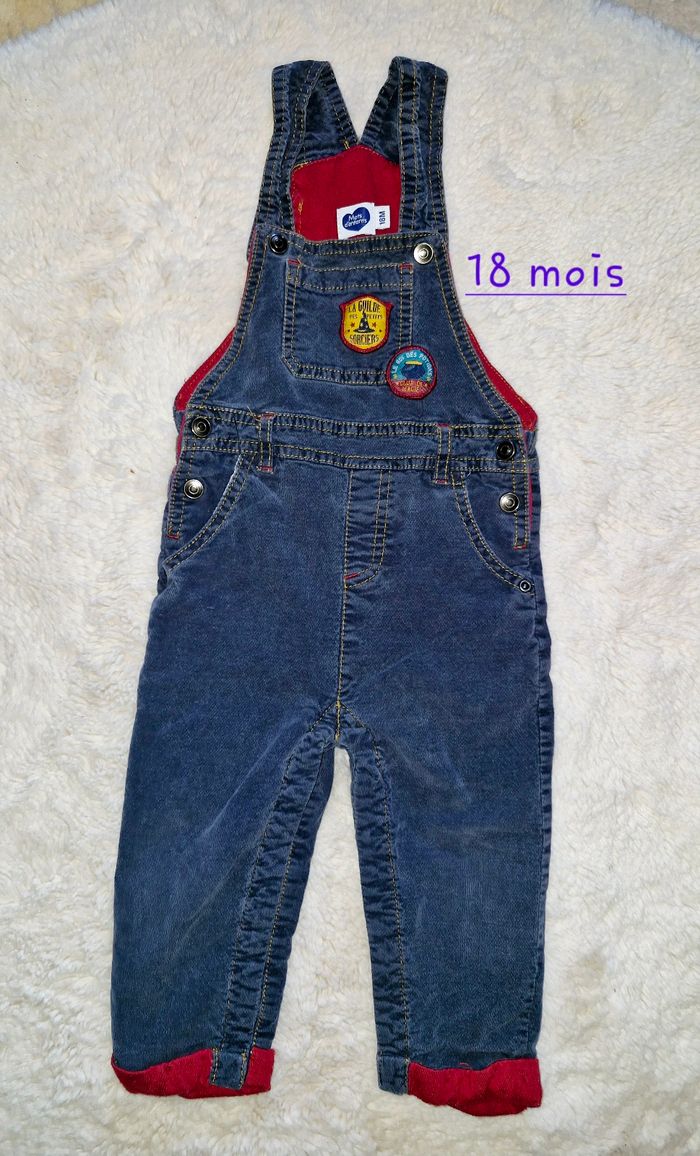 Salopette garçon 18 mois