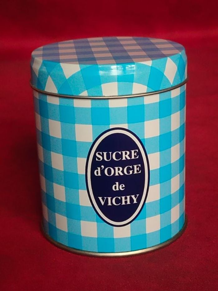 Ancienne boite sucre d'orge de vichy vide pour collectionneur ( n°6)