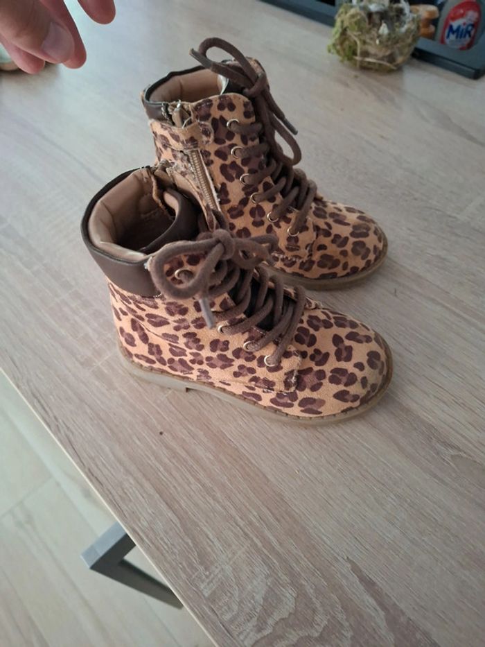 Bottines friboo 25 léopard daim - photo numéro 4