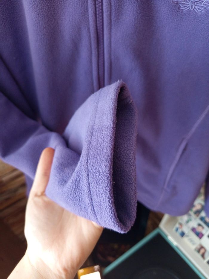 Veste polaire chaud violet - photo numéro 6
