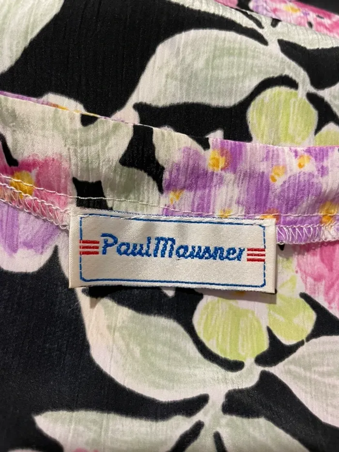 🌸 Blouse fleurie vintage Paul Mausner – Taille 50 🌸 - photo numéro 6