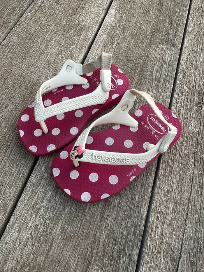 Tongs Minnie havaianas 22