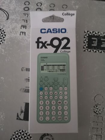 Calculatrice casio Fx-92