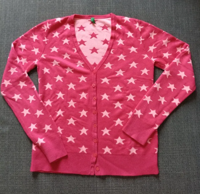 Gilet iconique Benetton 8 ans Neuf