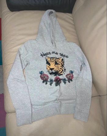Pull à capuche 10/12 ans 
