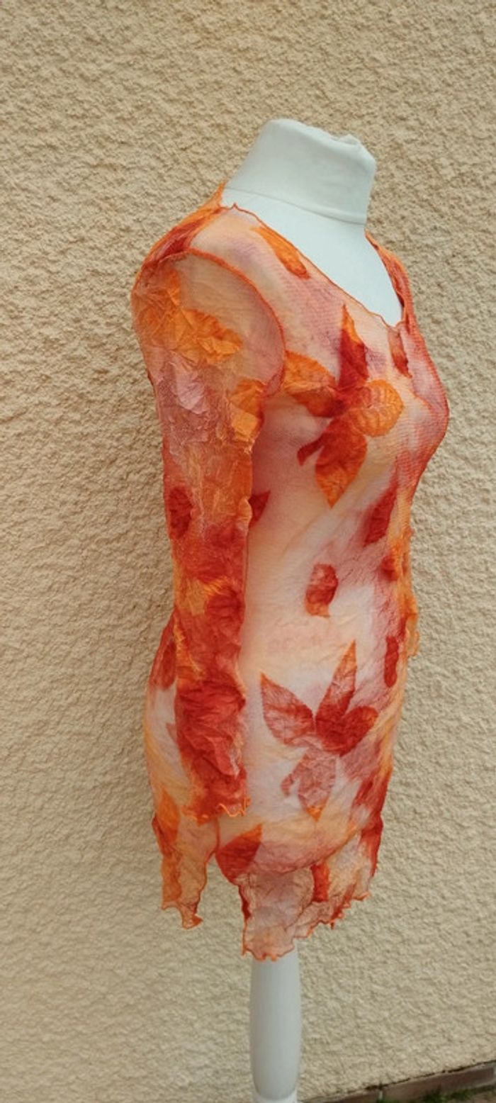 Tunique où robe de plage vintage 36 - photo numéro 3