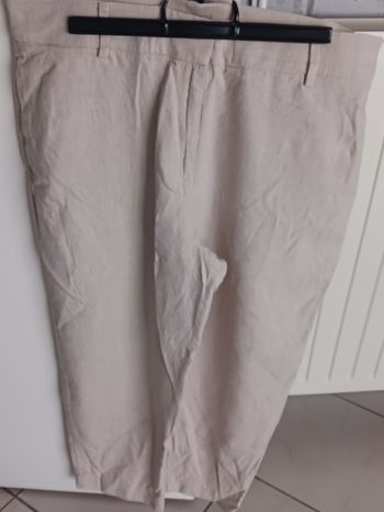 Pantalon Chino léger été beige