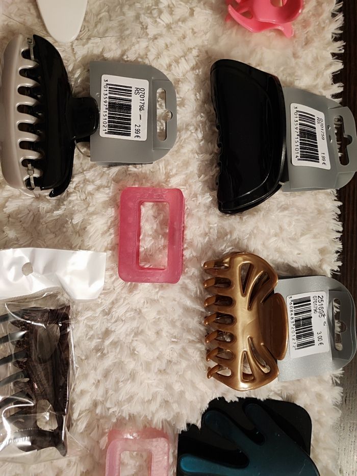 Lot de 14 pinces et barettes cheveux fille - photo numéro 4