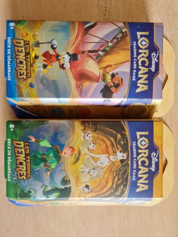 Lorcana lot de 2 decks Les Terres d'Encres