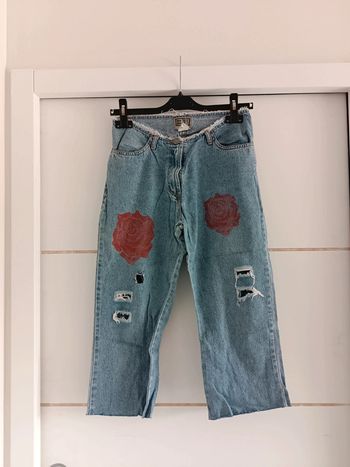 Jeans pantacourt taille s
