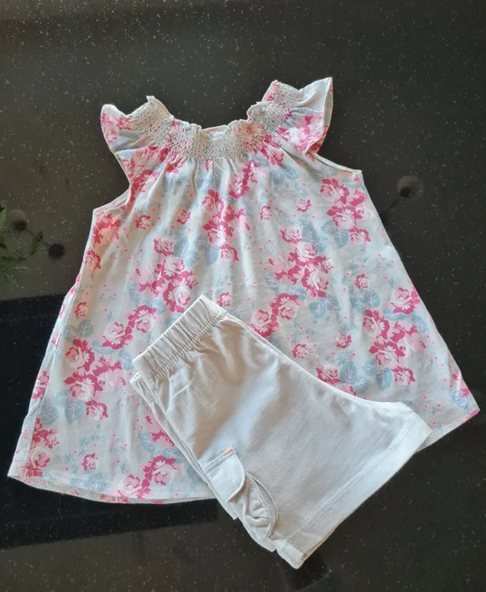 ● 12 mois ● Ensemble Short / Tee-shirt Neuf - photo numéro 2