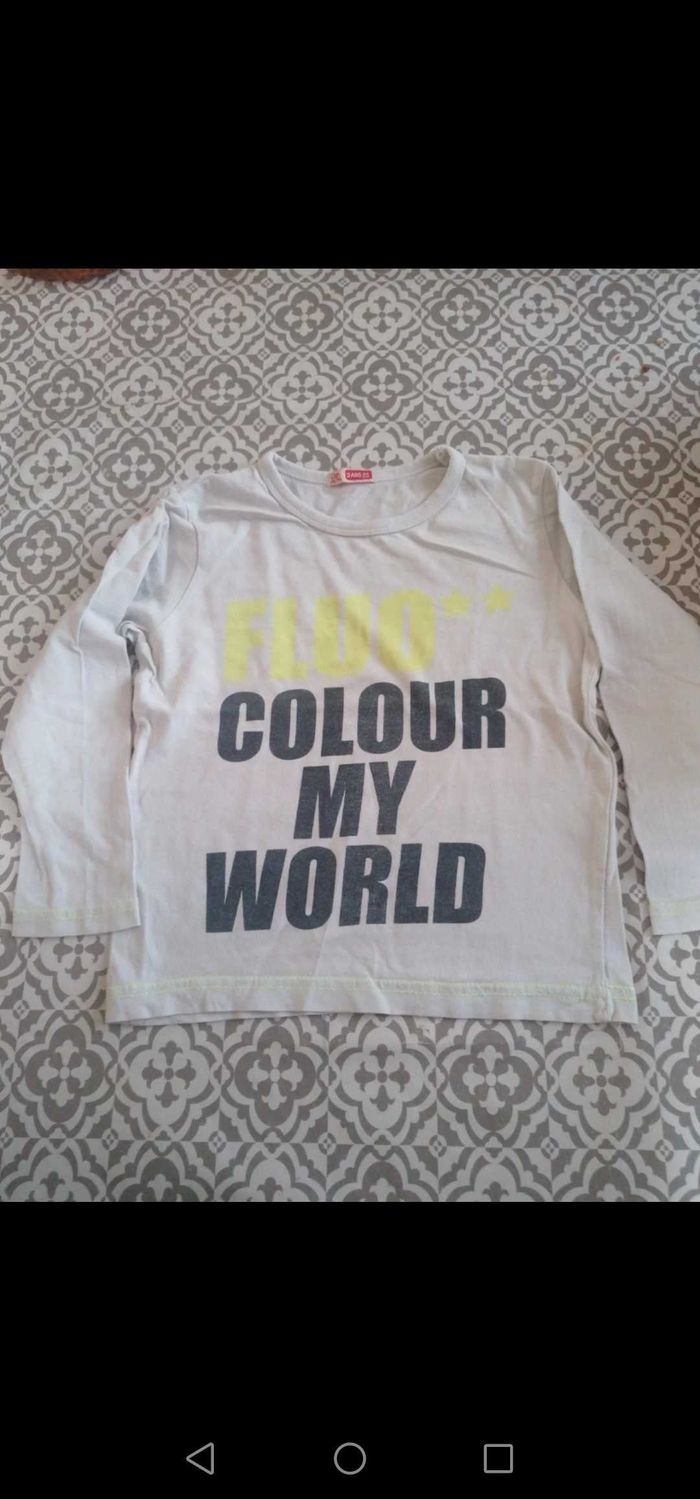 T-shirt manche longue 3 ans