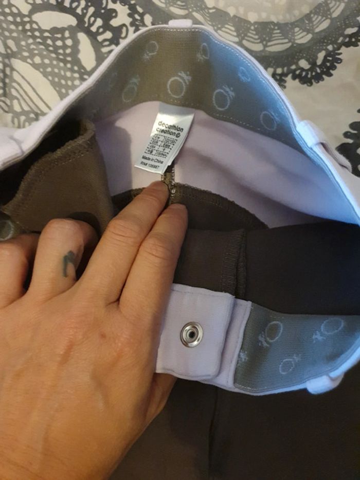 Pantalon équitation fouganza 8 ans - photo numéro 3