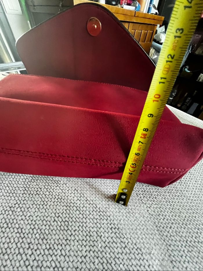 sac rouge suédine ANDRÉ - photo numéro 6