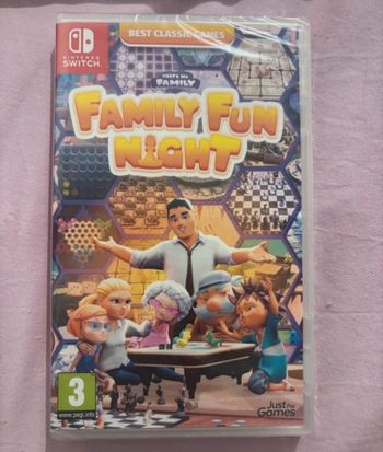 Jeux vidéo switch Family fun Night Neuf avec emballage plastique d'origine