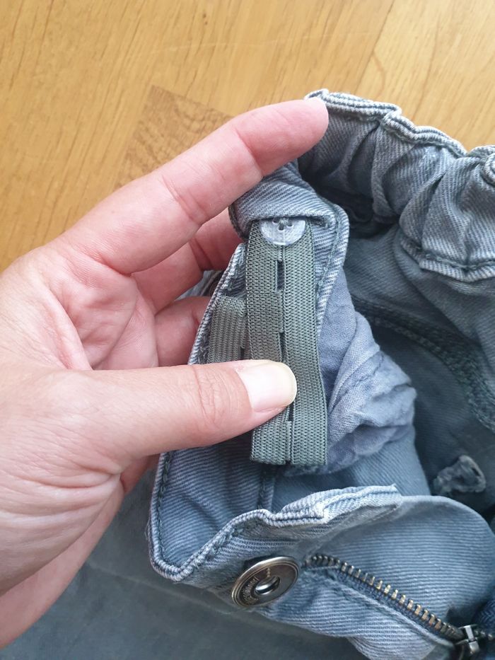 Jean gris Original Slim 9 ans Tape à  l œil taille réglable - photo numéro 2