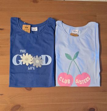Neufs (non portés) 🏷🥰🤩😍 teeshirts MC 12 ans fille