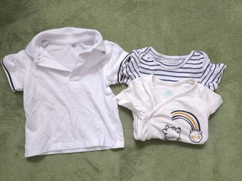 Polo et bodies 6 mois