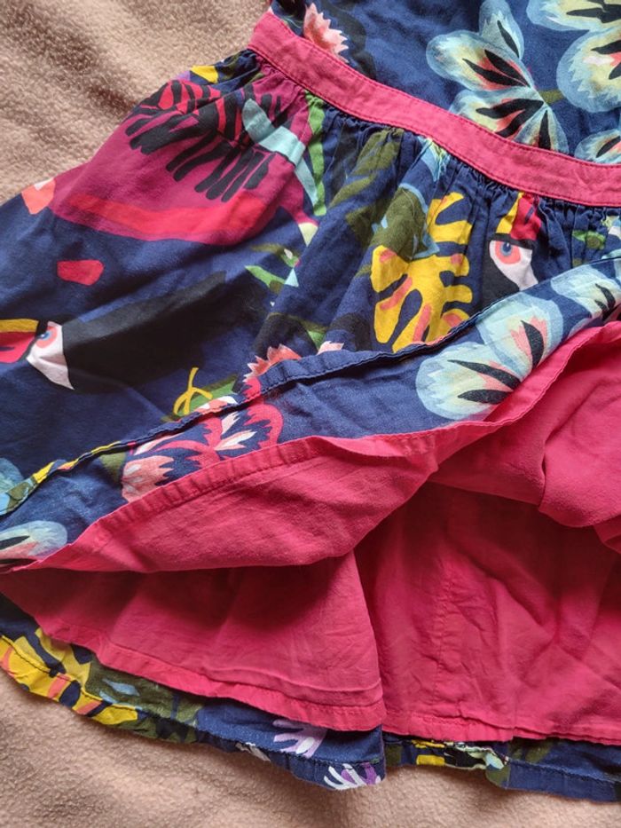 Robe à fleurs estivale catimini 5ans - photo numéro 3