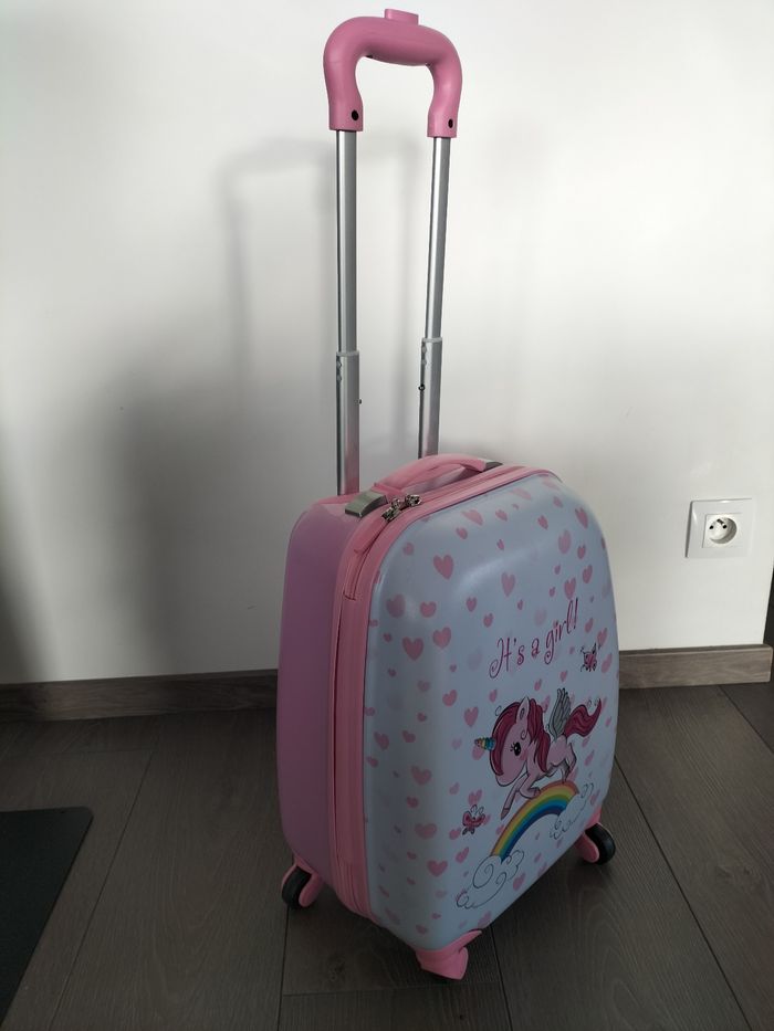 Ensemble valise + sac à dos licorne - photo numéro 2