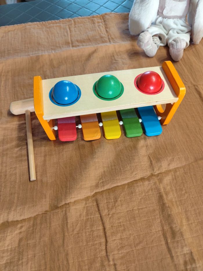 Jouet d'éveil tape tape marteau xylophone