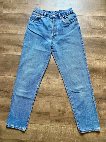 Jean vintage 40 trade mark kie bleu brut
