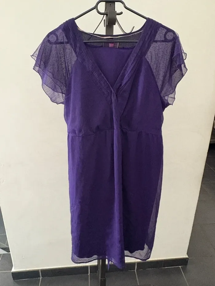 Robe violette  Taille 46