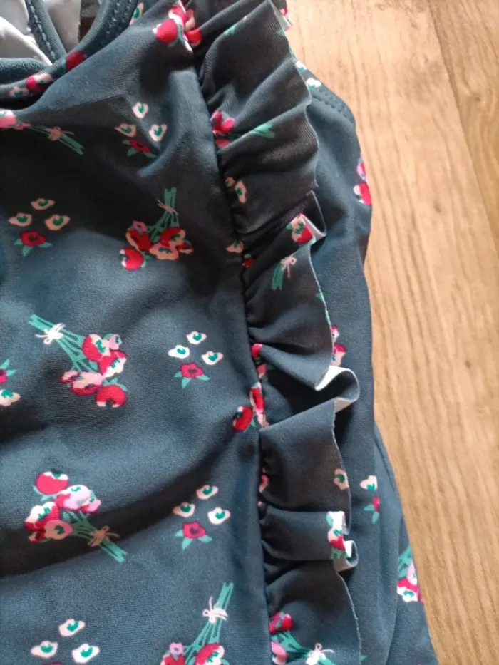 Maillot de bain 1 pièce Tao 12 mois dos croisé - photo numéro 2