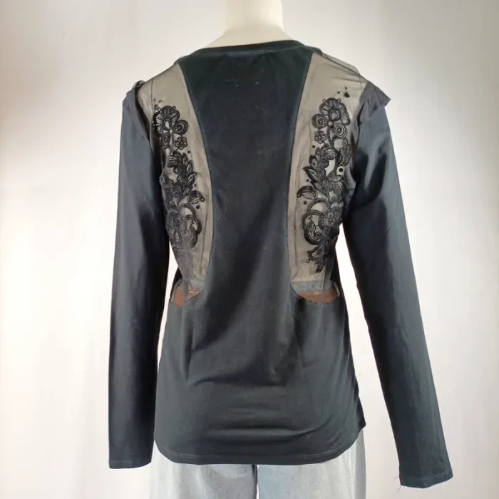 Tshirt à manches longues - Liu Jo Jeans - L A1253 - photo numéro 4