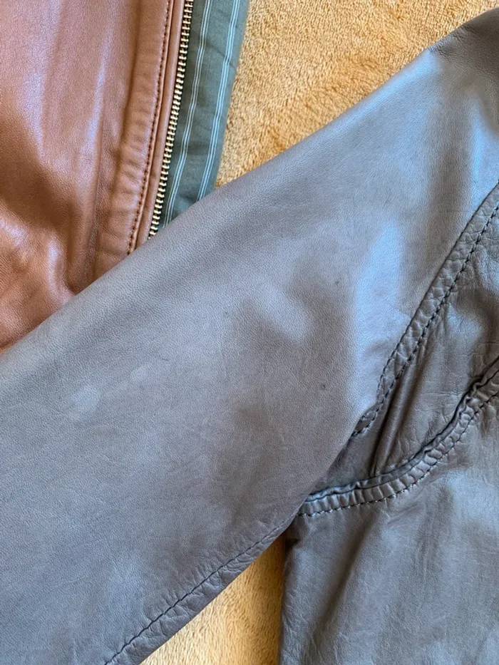 Veste en cuir d’agneau Maje taille M - photo numéro 11