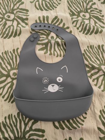 Bavoir silicone