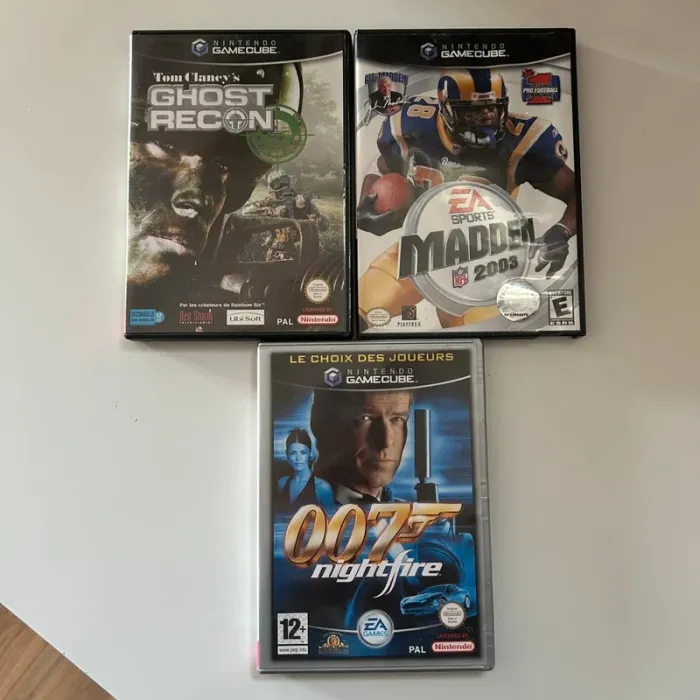 Lot jeux nintendo gamecube