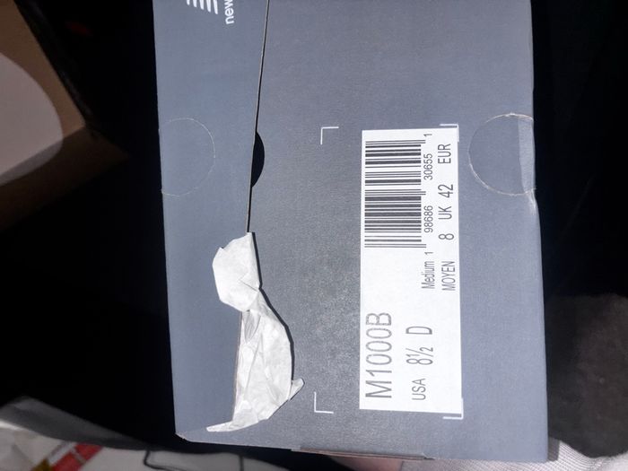 New balance noir taille 42