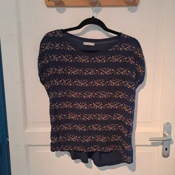 Tee-shirt léger fleuris Gémo casual