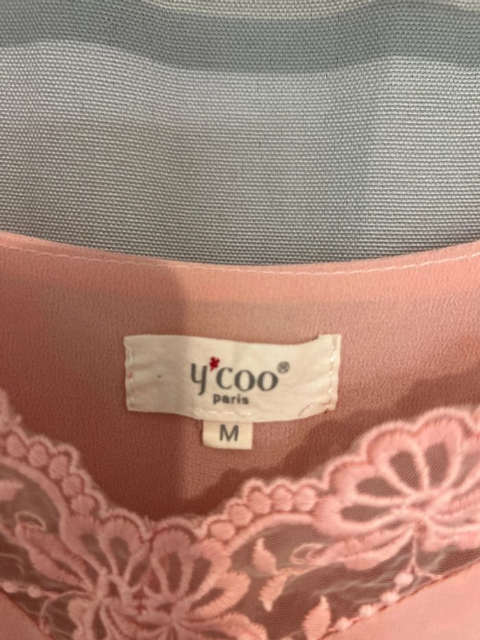 Haut à bretelles rose - photo numéro 4