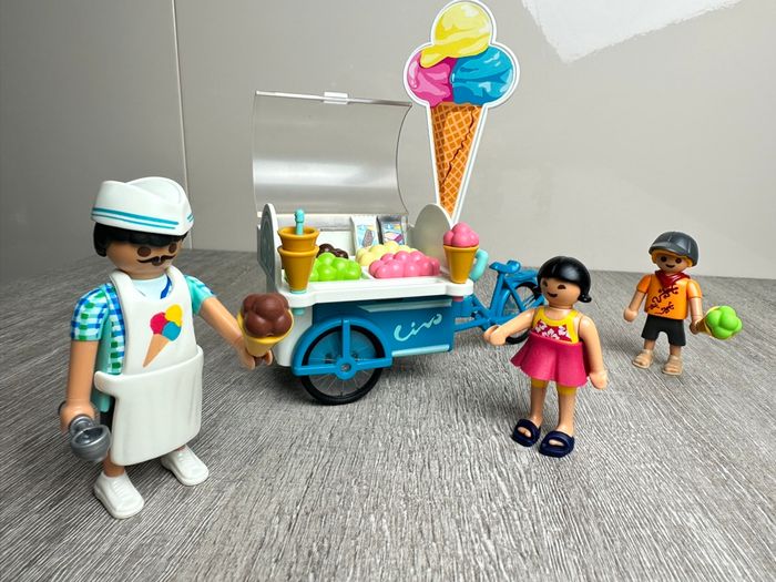 Playmobil - 9426 Marchand de glace et triporteur - photo numéro 5