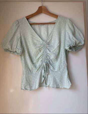 Top bleu vert pimkie 