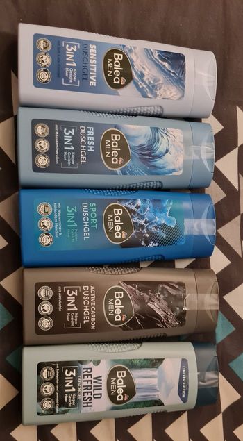 Lot de gels douche Balea men 