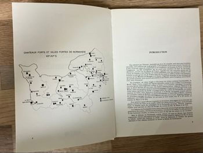 Beau livre relié-Châteaux forts de Normandie - photo numéro 6