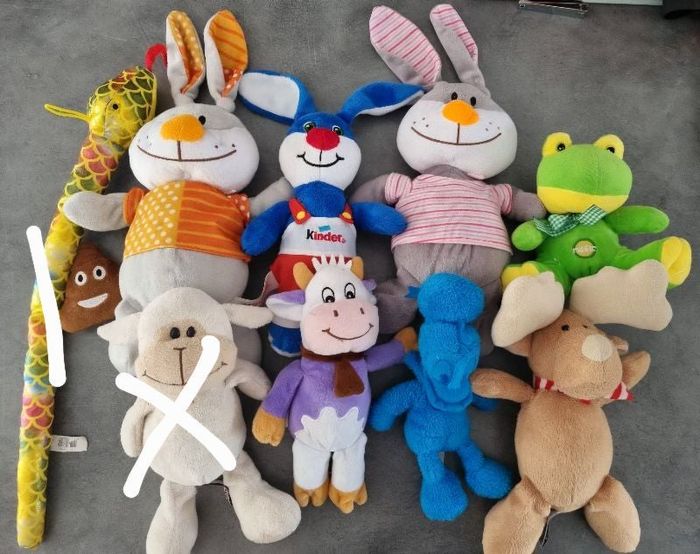 Lot peluches