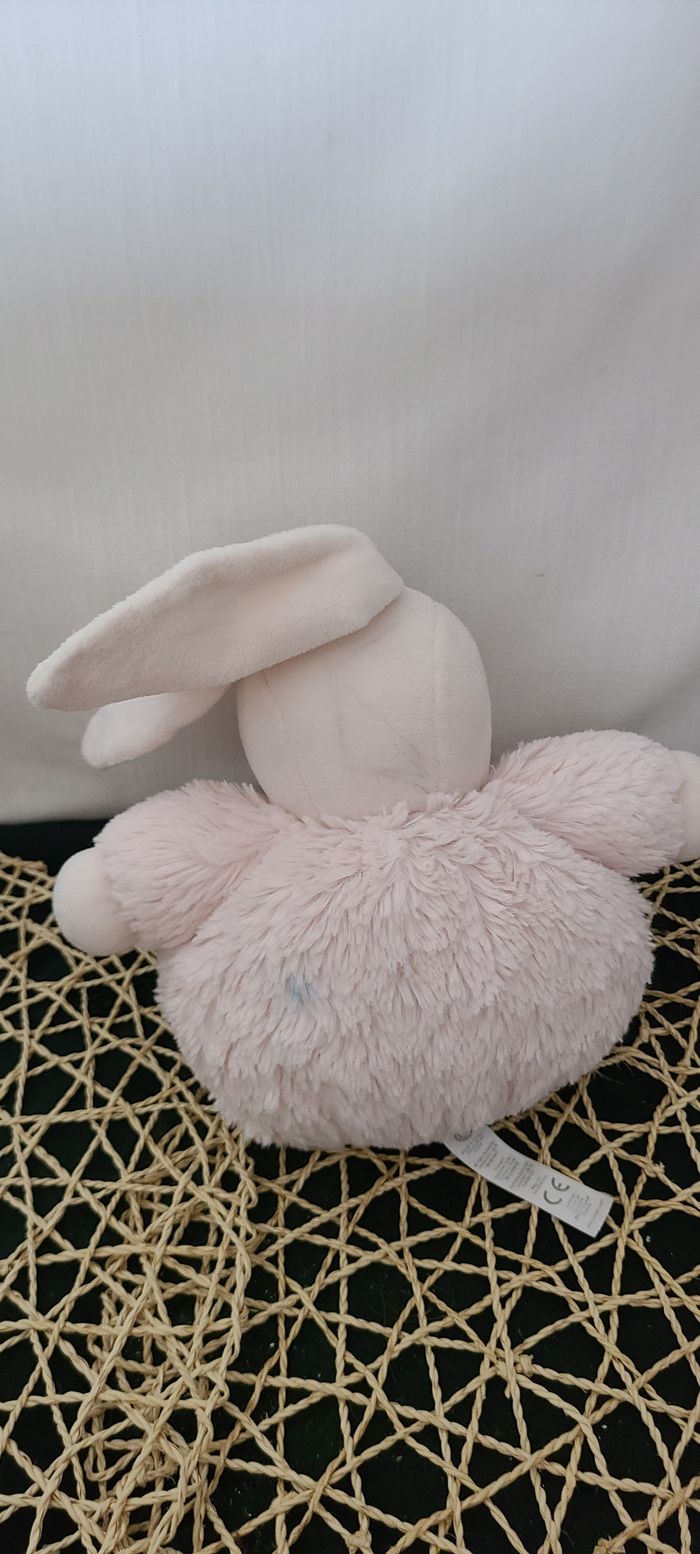 KALOO doudou boule lapin plume rose pâle perle 2013 - photo numéro 2