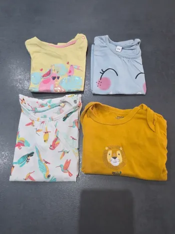 Lot 3 tee short et 1 Bodie 2  ans