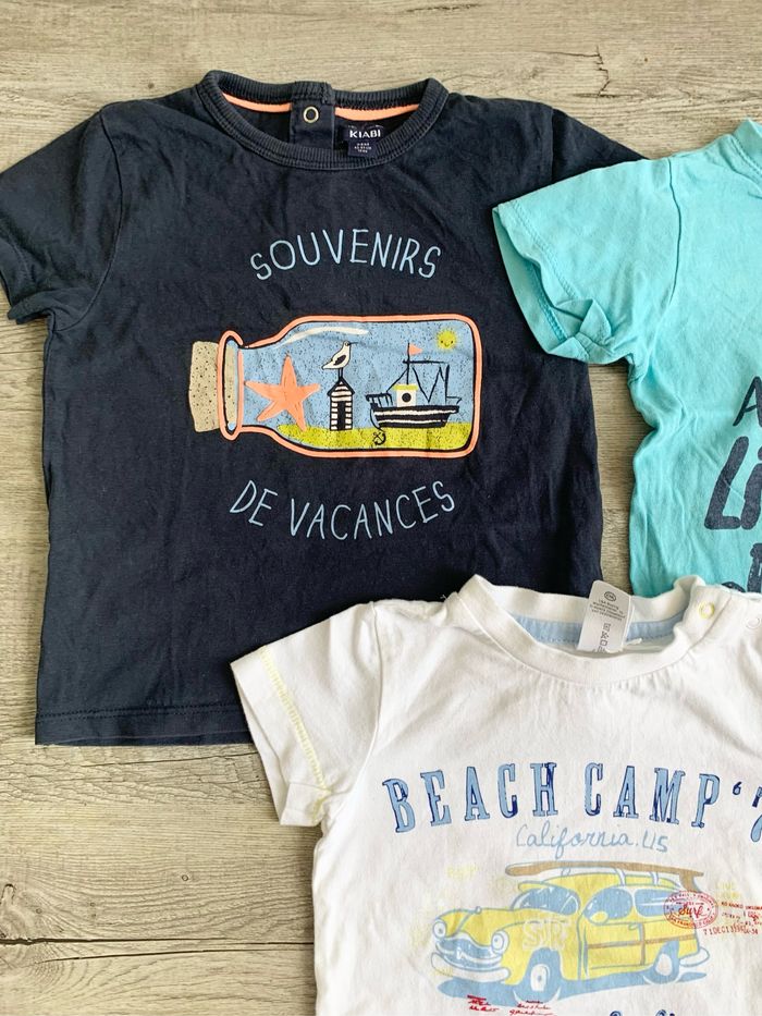 Lot de 3 t-shirt manches courtes 2 ans - photo numéro 2