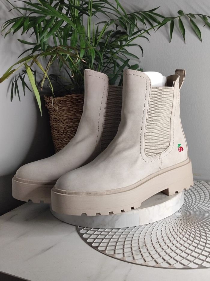 Bottines beige T41 - photo numéro 2
