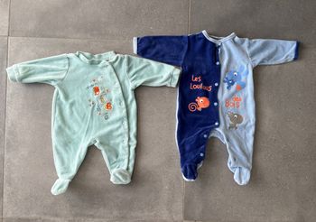 Lot 2 pyjamas 3mois