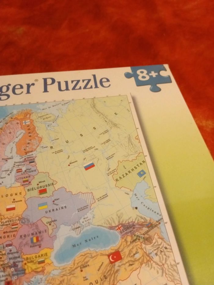 Puzzle de l'Europe, Ravensburger XXL 200 pièces - photo numéro 3
