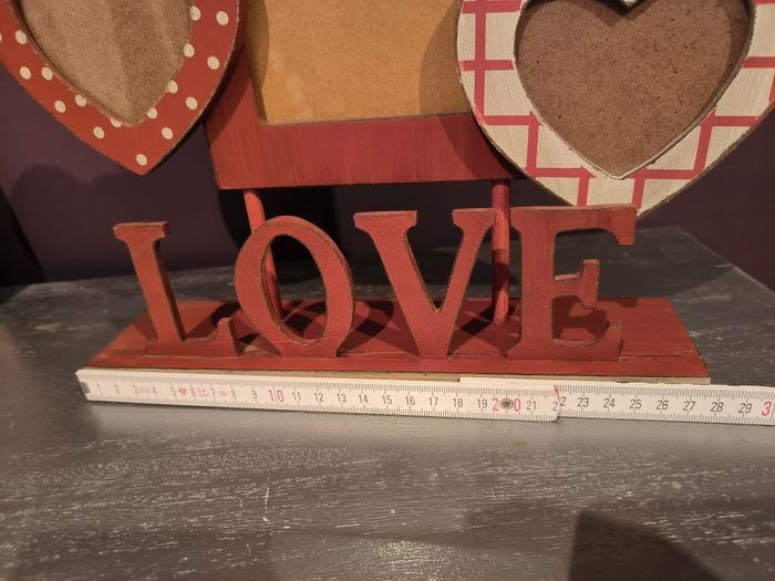 Magnifique cadre Love en bois - photo numéro 3