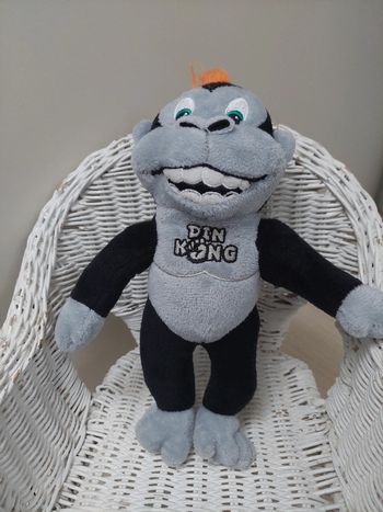 Dinopedia parc - peluche singe gorille Din Kong