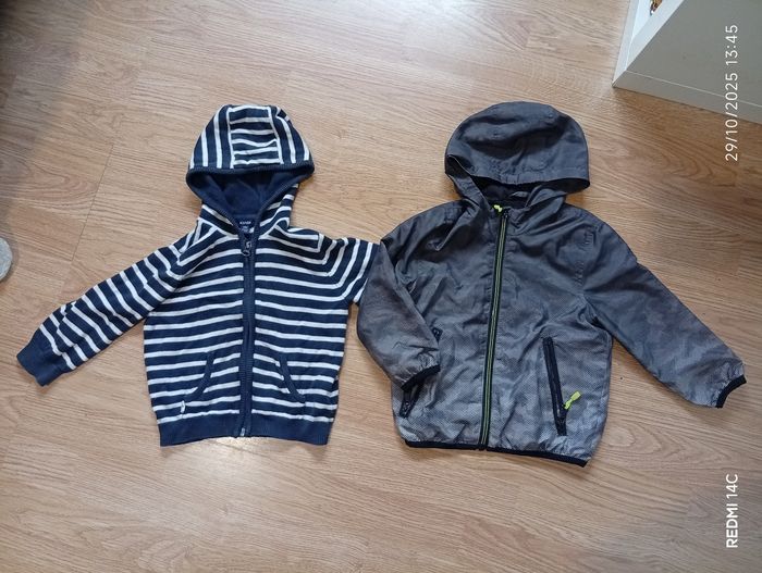 Lot 2 vestes garçon 24m